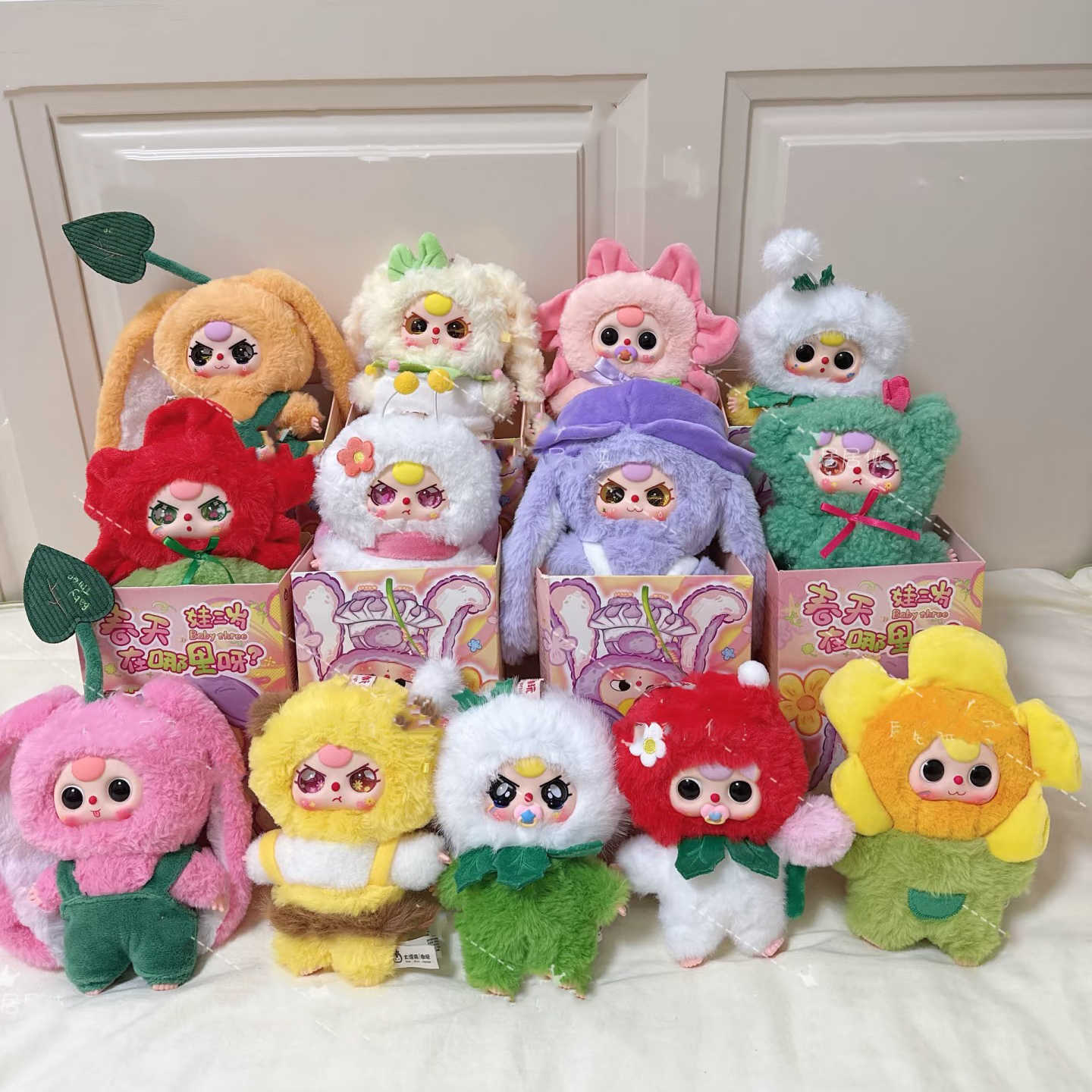 Baby Three Where's Spring Flower Series Plush Blind Box